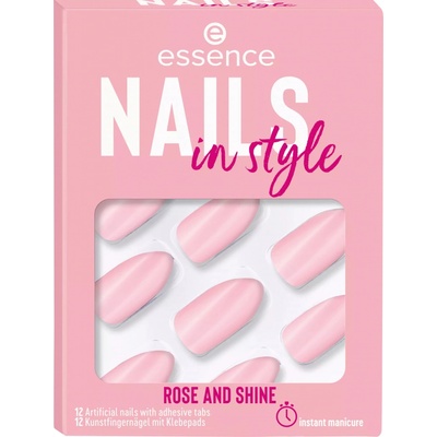 Essence Nails In Style umělé nehty 14 Rose and Shine 12 ks