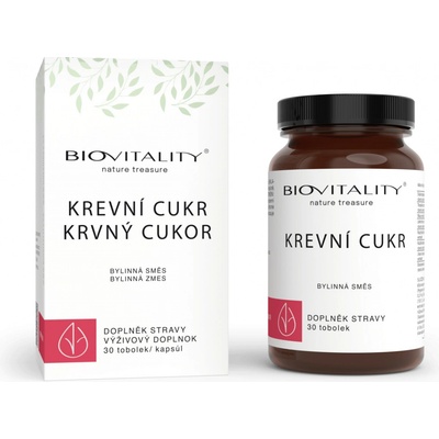 Biovitality Krevní cukr 30 tobolek
