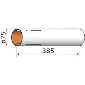 Klima Papírová trubka 75x385mm 4-drážky