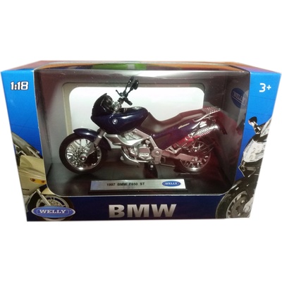 Welly Детска играчка мотор метален BMW F650 ST 1997 Welly