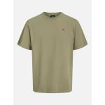 Jack and Jones Тениска Jack and Jones Men's Crew Neck Tee Short Sleeve T-Shirt - Aloe
