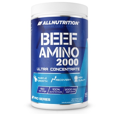 ALLNUTRITION Beef Amino 2000 Ultra Concentrate, 300 Tablets