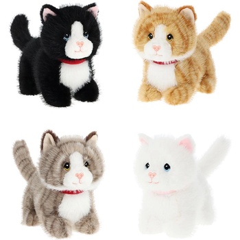Keel Toys Плюшена играчка Keel Toys Keeleco - Коте Kitty Love, 18 cm, асортимент (SE3857)