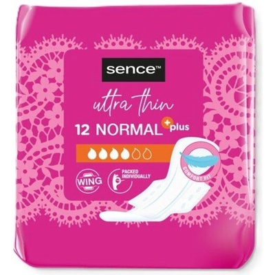 Sense Дамски превръзки Sence Normal Plus с крилца 12бр (876543567)