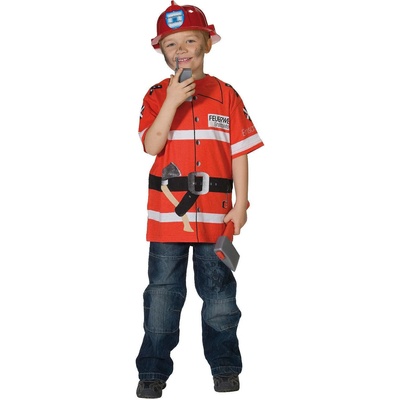 Rubies Детска риза на пожарникар размер 116 Rubies 12830