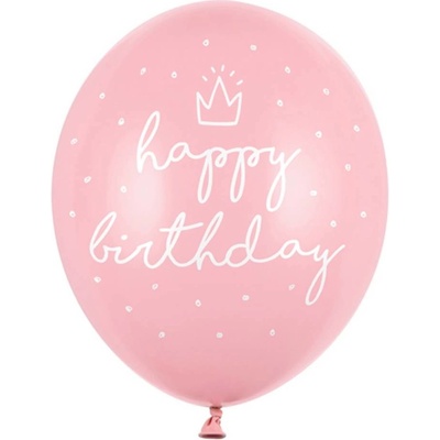PartyDeco Balónky 30 cm růžové HB