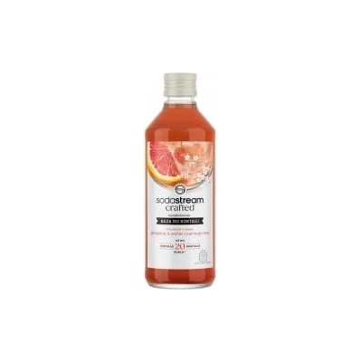 SodaStream Crafted Grapefruit a kvet bazy čiernej 330 ml