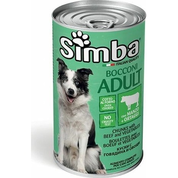 Monge Simba Dog Chunks with beef and vegetables 1230 g