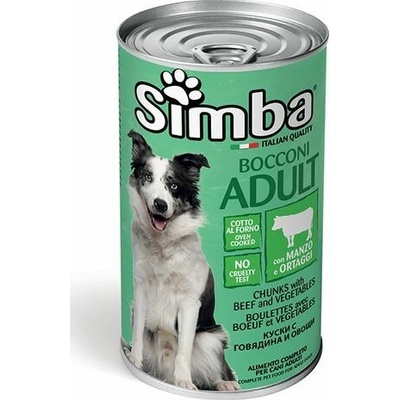 Monge Simba Dog Chunks with beef and vegetables 1230 g