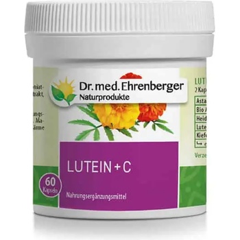 Dr. Ehrenberger Naturprodukte Капсули за очи Лутеин + С - 60 капсули
