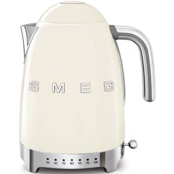 Smeg KLF04CREU 1, 7L ретро чайник с регулиране на температурата крем (KLF04CREU)