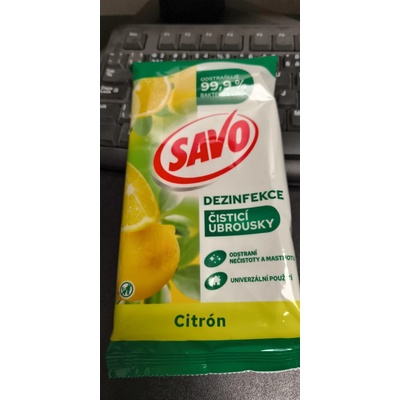 Savo Citrón Dezinfekční čistící ubrousky 30 ks