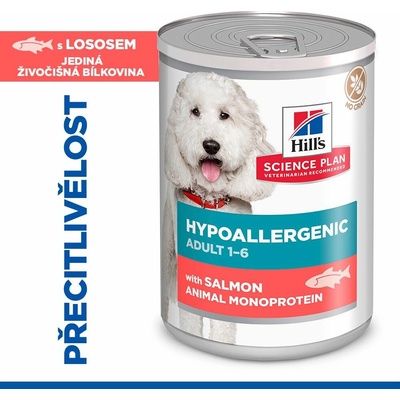 Hill's Science Plan Hypoallergenic Adult s lososom 363 g