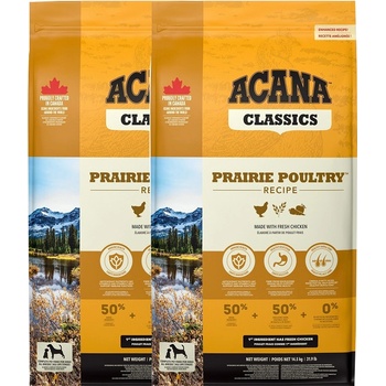 Acana Prairie Classics Poultry 2 x 14,5 kg