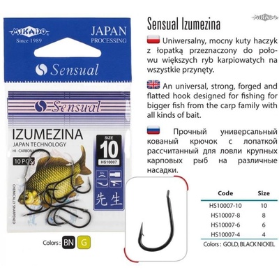 MIKADO HOOK SENSUAL IZUMEZINA G vel.6 10ks