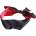 Erospace Satin Blindfold Wild Play C18 Red-Black