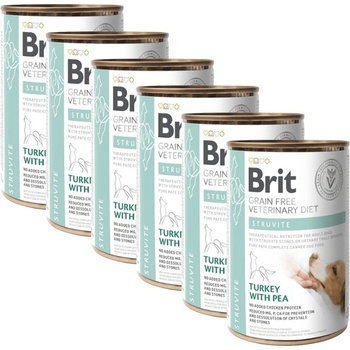 Brit Брит Ветеринарни Диети GF куче Струвит 6 x 400 г