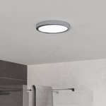 EGLO 901763 - LED таванно осветително тяло за баня FUEVA LED/11, 5W/230V диаметър 21, 1 см IP44 хром (EG901763)