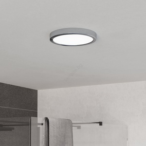 EGLO 901763 - LED таванно осветително тяло за баня FUEVA LED/11, 5W/230V диаметър 21, 1 см IP44 хром (EG901763)