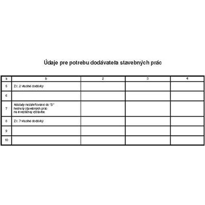Igaz 107 Zisťovací protokol o vykonaných stavebných prácach, A4, balenie 1000 ks