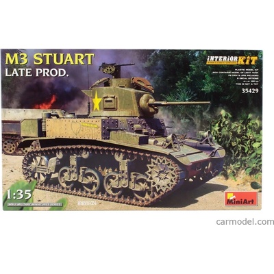 Miniart Tank M3 Stuart Military Wwii 1945 / 1:35