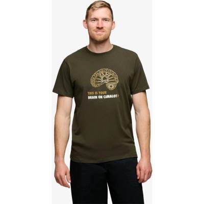 Black Diamond Brain On Camalot SS Tee Dark Moss
