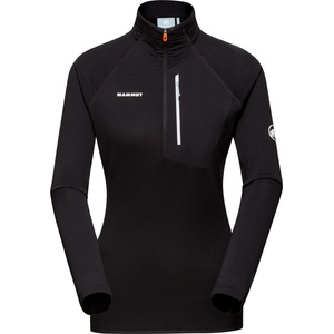 MAMMUT Дамски поларен пуловер Mammut Women's Aenergy Light Midlayer Half Zip Pull Fleece jumper - Black - размер XL (105-6753-0115)