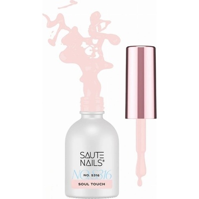 SAUTE NAILS Hybridný lak S316 SOUL TOUCH 8ml