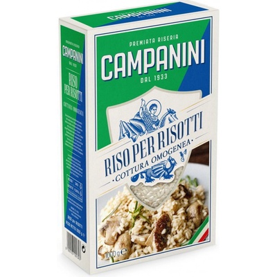 Campanini ryža na rizoto vákuovo balená 1 kg