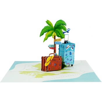 Kiriori 3d картичка На крилете на пътешествието