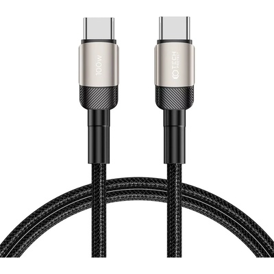 Tech-Protect ultraboost evo usb-c кабел pd100w/5a 100см титан (5906203690633)