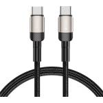Tech-Protect ultraboost evo usb-c кабел pd100w/5a 100см титан (5906203690633)