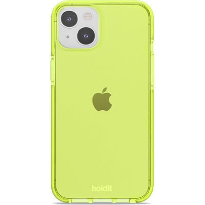 Holdit Гръб Holdit Seethru Case за iPhone 14 Plus - Acid Green