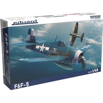 Eduard Grumman F6F-5 Hellcat Weekend reedice 1:48