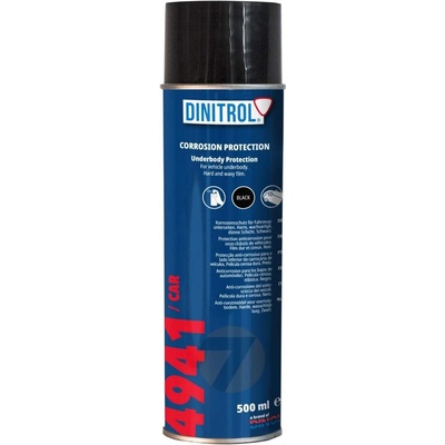 DINITROL 4941 / CAR vosk na ochranu podvozku čierny Spray 500 ml