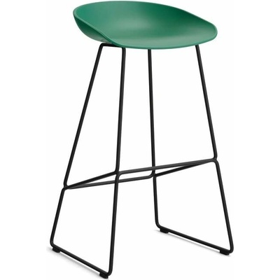 Hay AAS 38 High black powder coated steel / teal green
