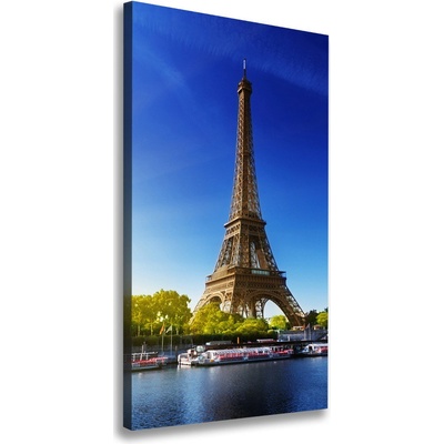 Vertikálny foto obraz na plátne Eiffelová veža Paríž 50x100 cm