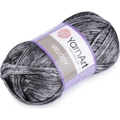 Pletací příze Melody 100 g Varianta: 6 (887) černá, Balení: 1 ks 44920/91325/205627