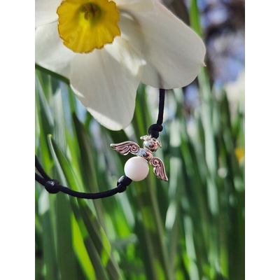 Дамска сребърна гривна Ангел - Пазител (ДСГ6)