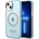 GUESS Кейс Guess GUHMP13MHTCMB за iPhone 13 6.1", син / син, твърд, Gold Outline Translucent MagSafe (3666339056988)