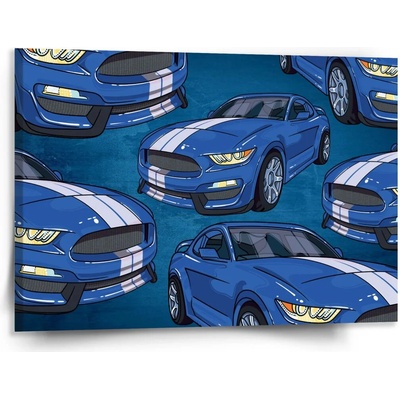 Sablio Obraz Mustang Pattern - 150x110 cm
