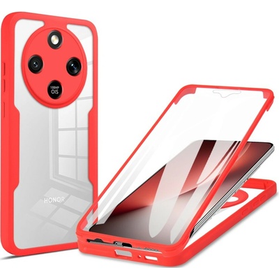 VSETKONAMOBIL 136429 DUAL Obojstranný kryt s fóliou Honor Magic8 Lite 5G červený