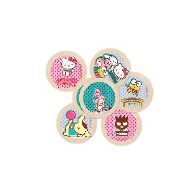 Дървена игра за памет Hello Kitty and friends