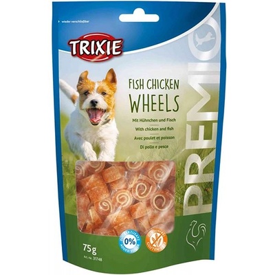 TRIXIE PREMIO Fish Chicken Wheels, пиле и риба 75 г