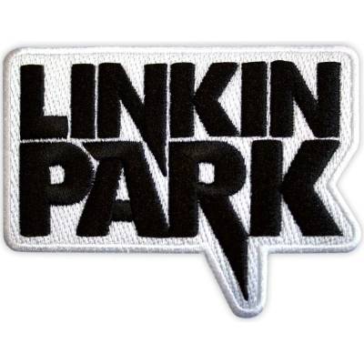 Linkin Park – Black Logo (Biela) (Nažehlovačka)