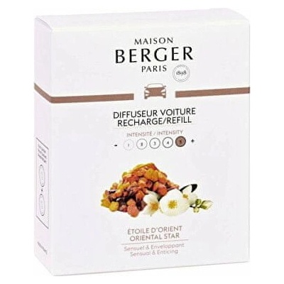 Maison Berger Paris Náhradná náplň do difuzéra do auta Kúzlo Orientu Oriental Star Car Diffuser Recharge/Refill 2 ks