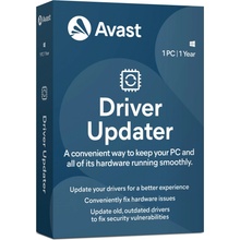 Avast Driver Updater 1 lic. 12 mes.