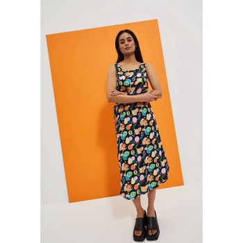 Moodo Тъмносиня шарена рокля Moodo Moodo | Sin | ЖЕНИ | S