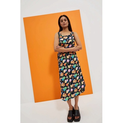 Moodo Тъмносиня шарена рокля Moodo Moodo | Sin | ЖЕНИ | S