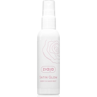 Ziaja Satin Glow Body & Hair Mist мъгла за тяло и коса 90ml